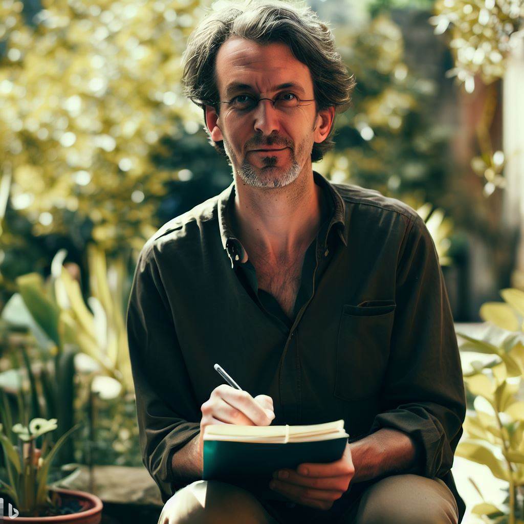 the writer image